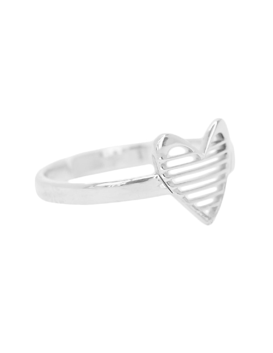 Anillo corazón Pierce Plata .925