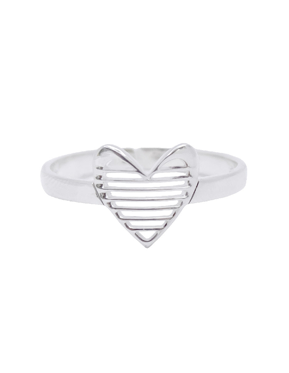 Anillo corazón Pierce Plata .925