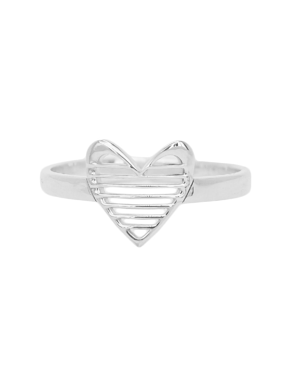 Anillo corazón Pierce Plata .925