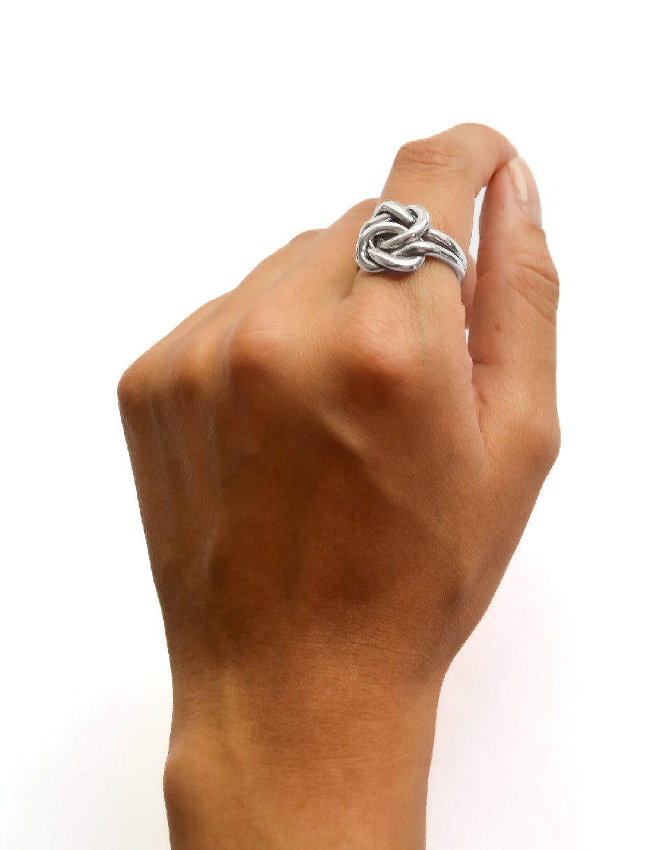 Anillo de nudos Vozel Plata .925