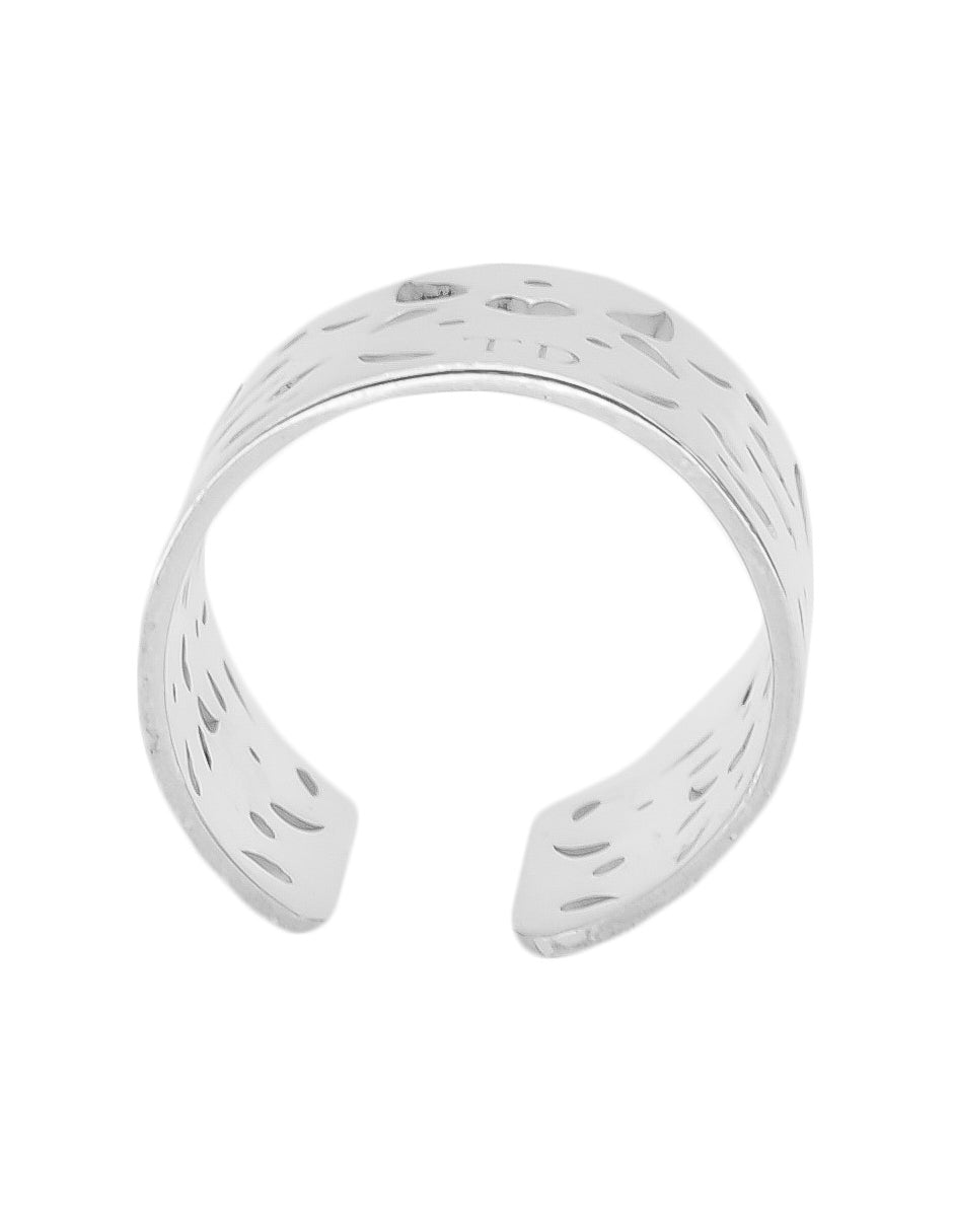 Anillo papel picado Quetzalcóatl Plata .925