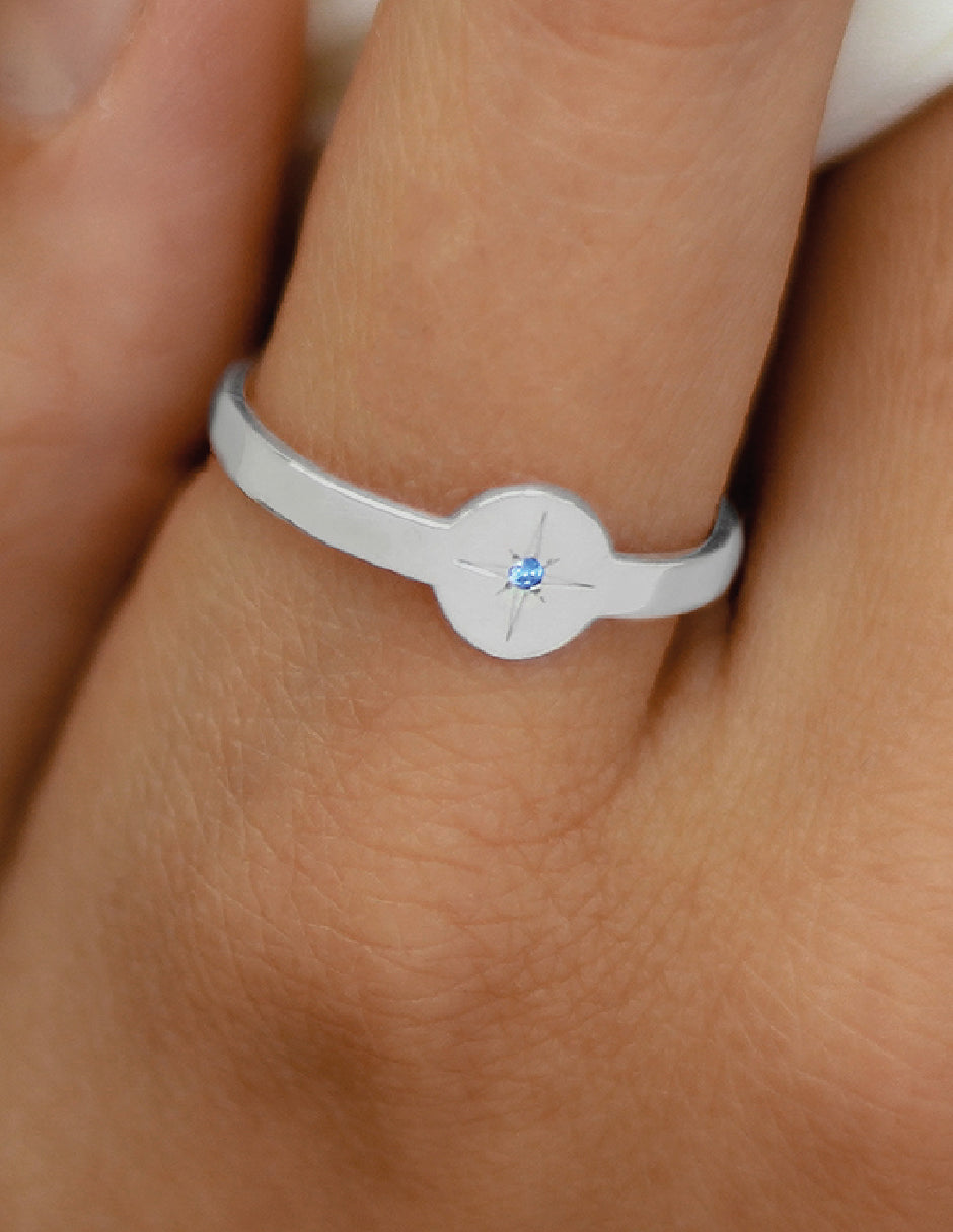 Anillo luz Kira Plata .925