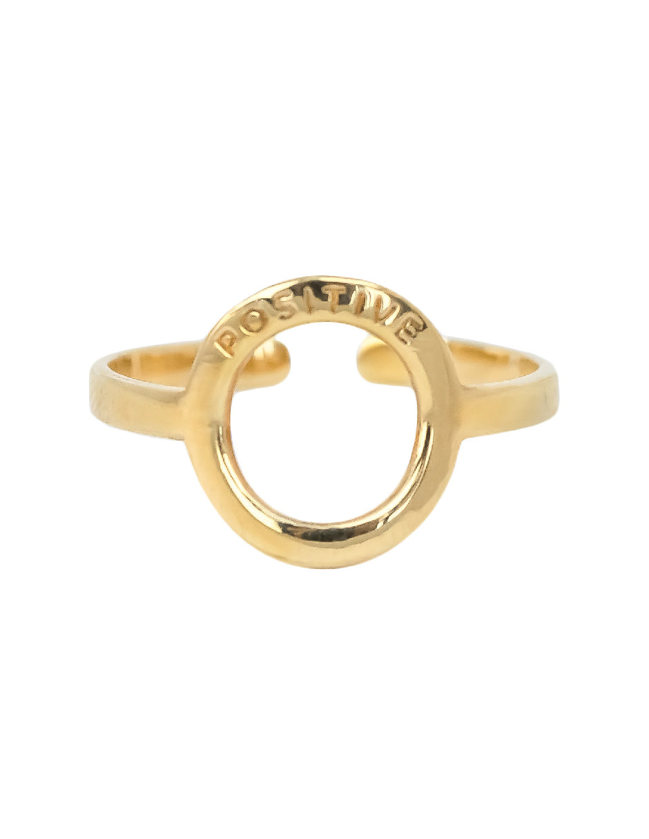 Anillo frase empoderamiento Lara Plata .925
