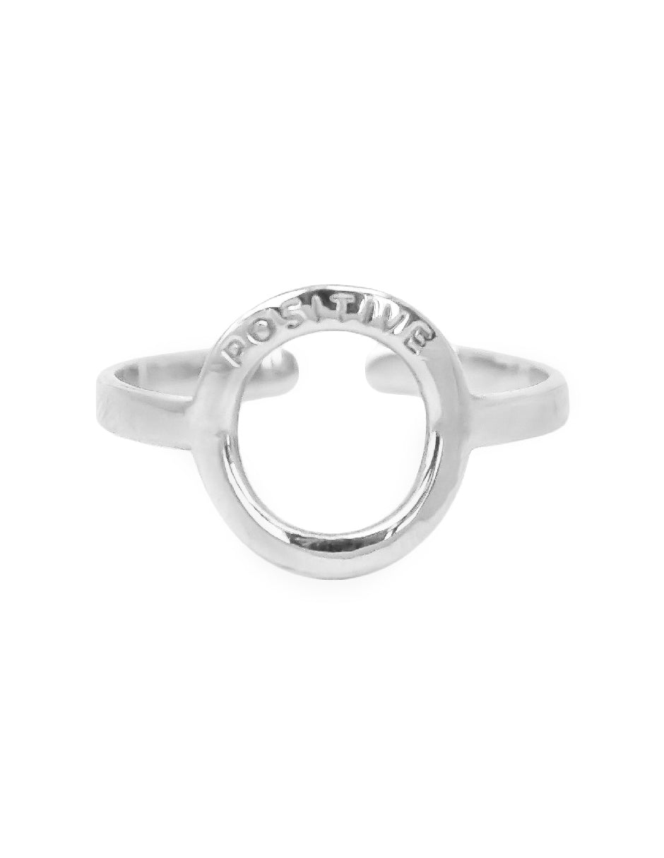 Anillo frase empoderamiento Lara Plata .925
