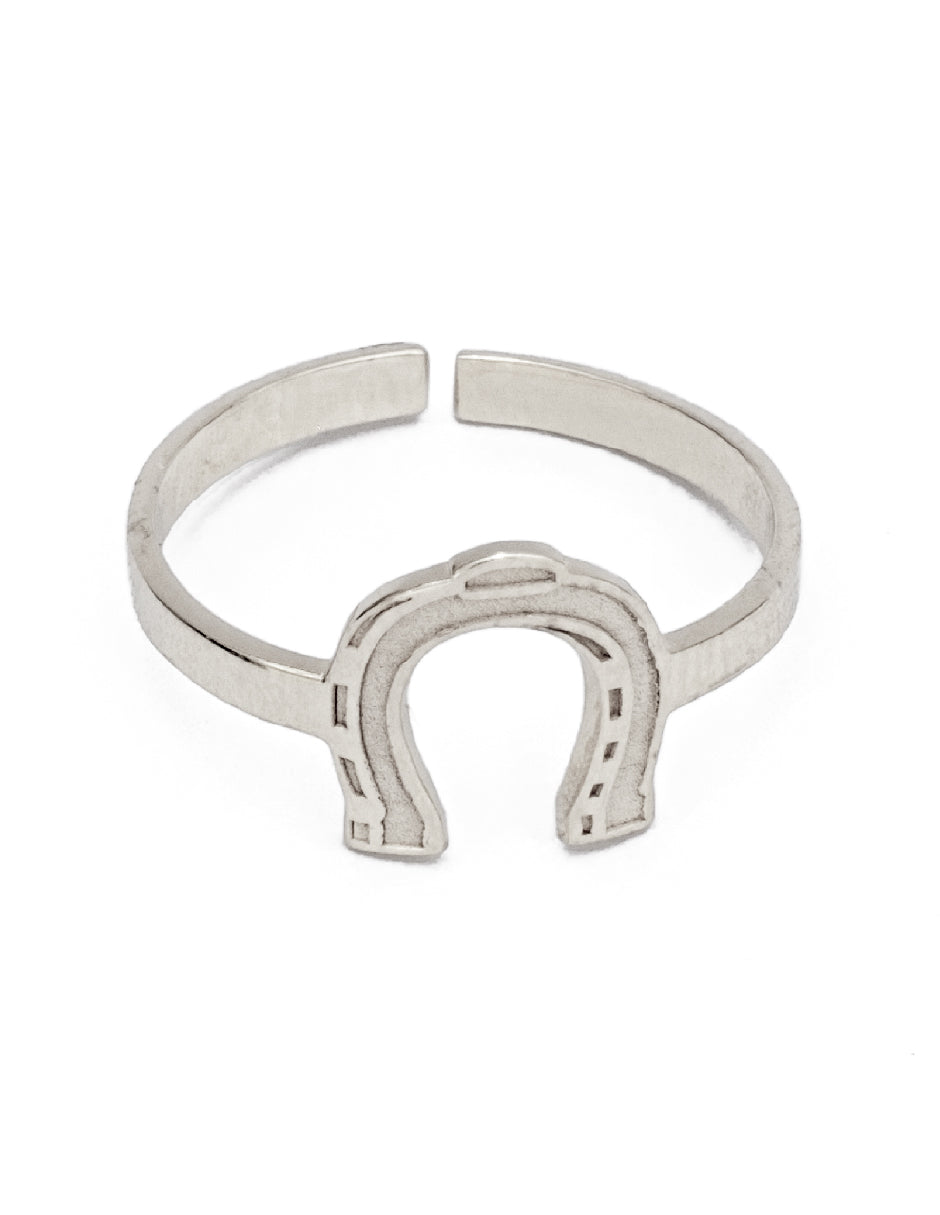 Anillo herradura Asher Plata .925