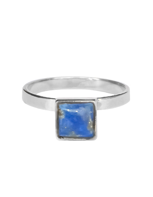 Anillo Lápizlázuli Índigus Plata .925