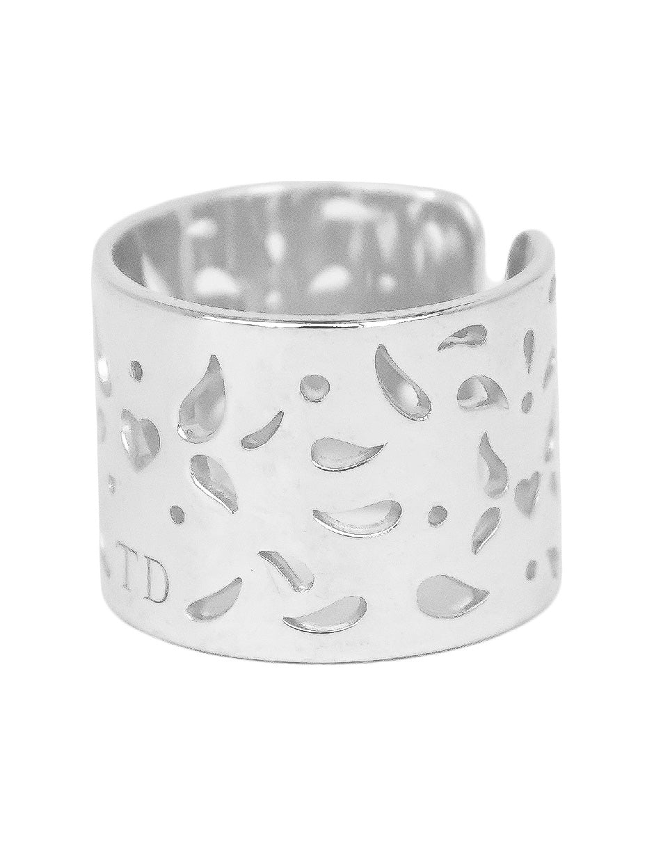 Anillo papel picado Quetzalcóatl Plata .925