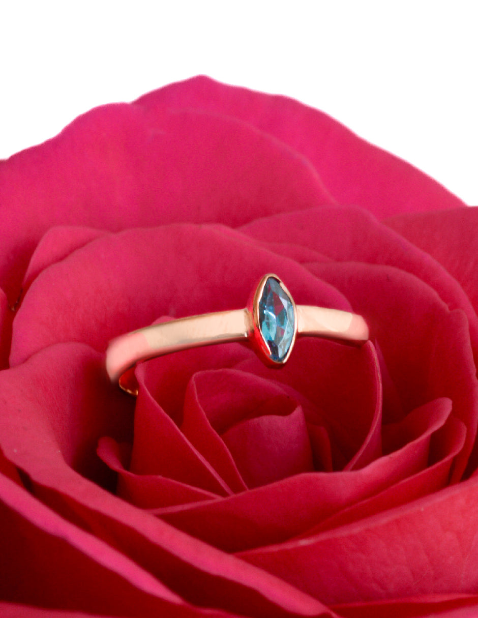 Anillo topacio Topaz Plata .925