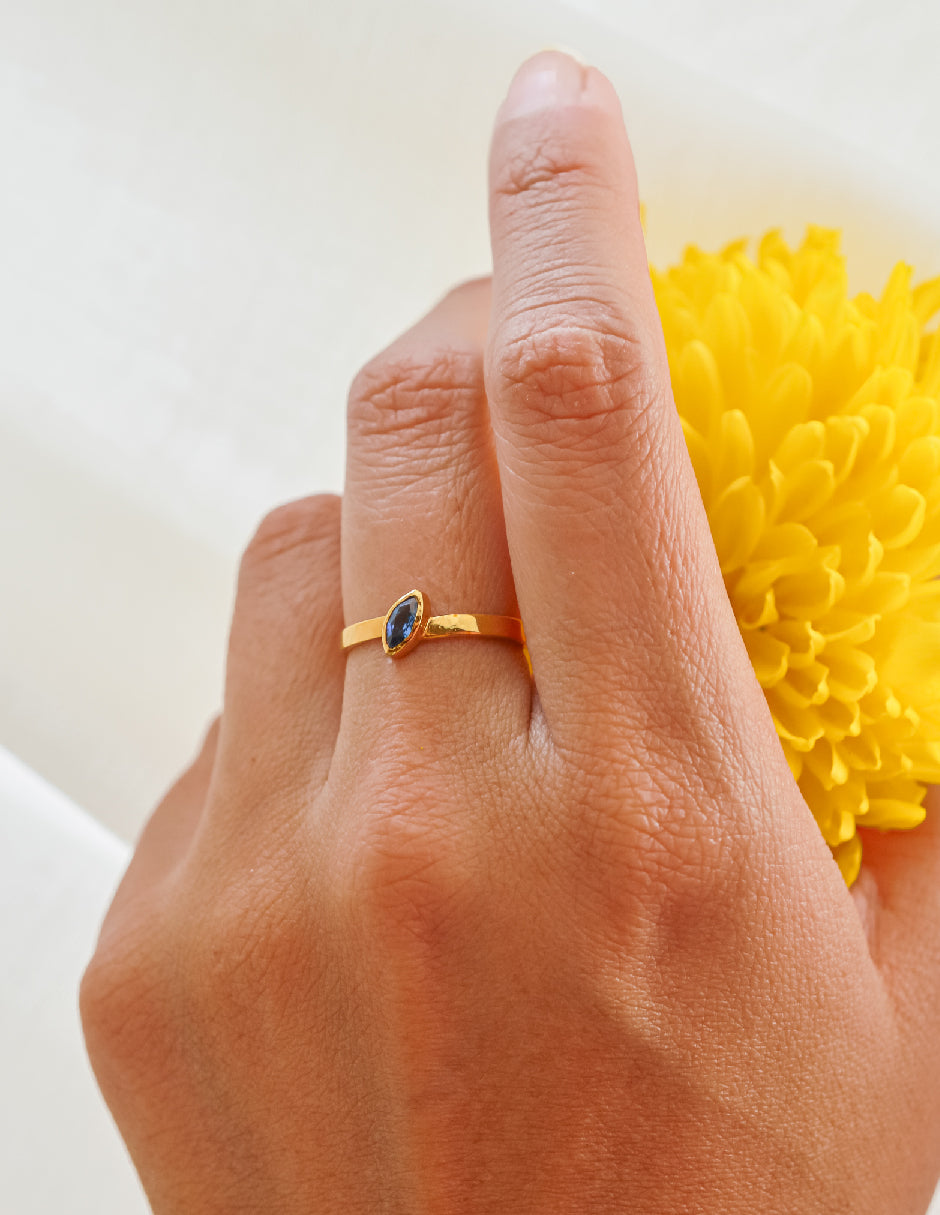 Anillo topacio Topaz Plata .925