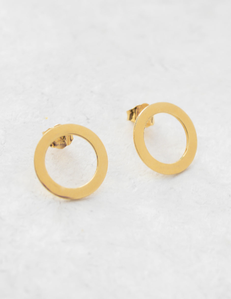 Aretes aros Levi  Plata .925