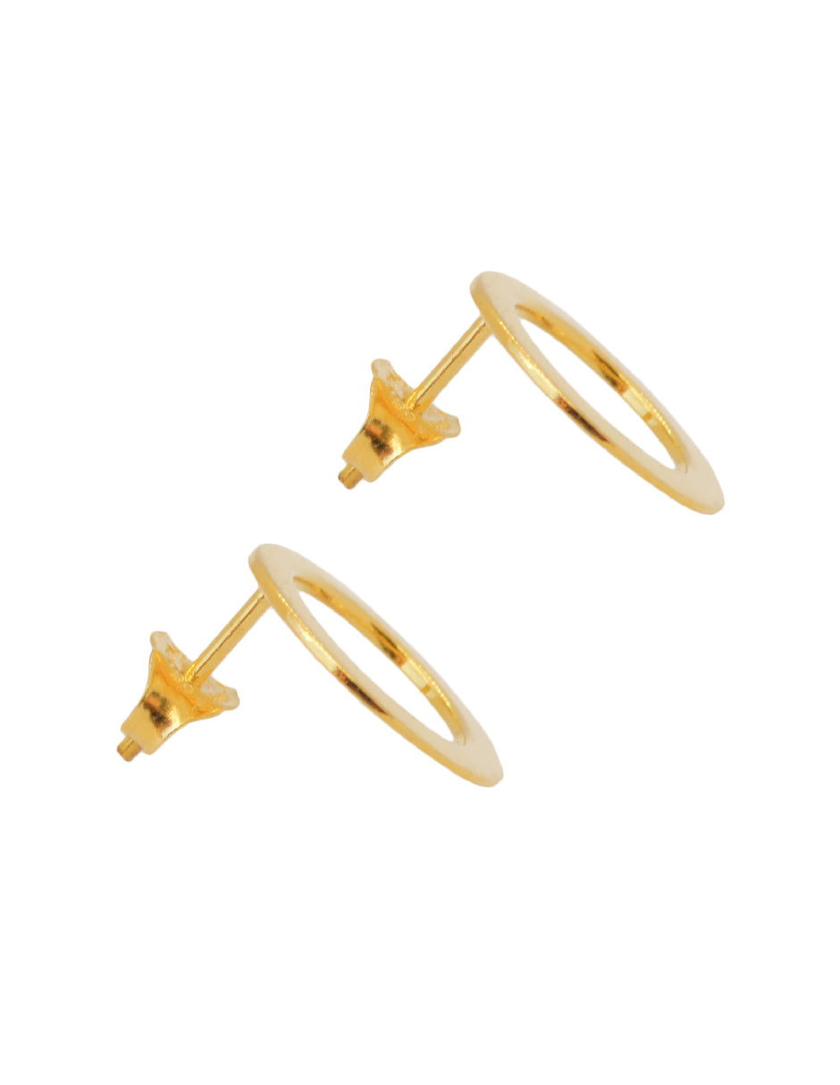 Aretes aros Levi  Plata .925