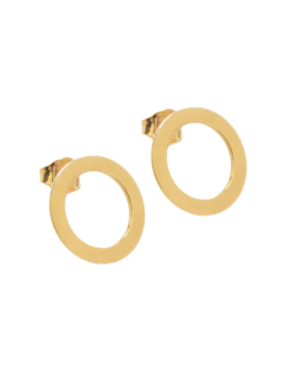 Aretes aros Levi  Plata .925