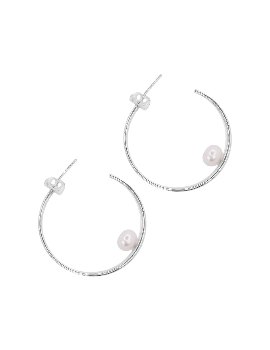 Aretes de Perlas Julieta en Plata 925