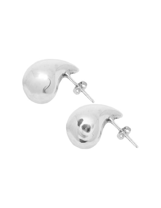 Aretes en forma de Gota Grandes de Plata 925