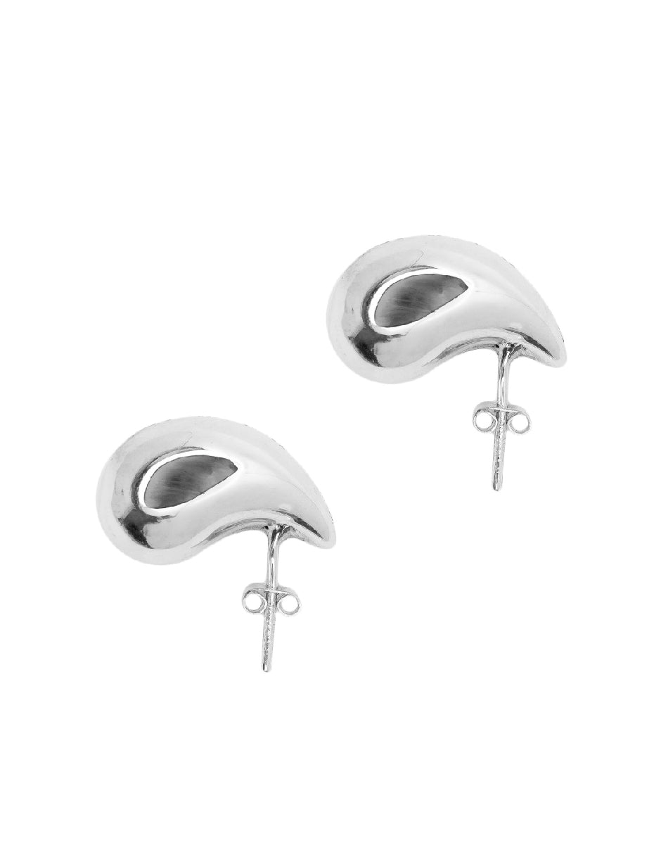 Aretes en forma de Gota Grandes de Plata 925