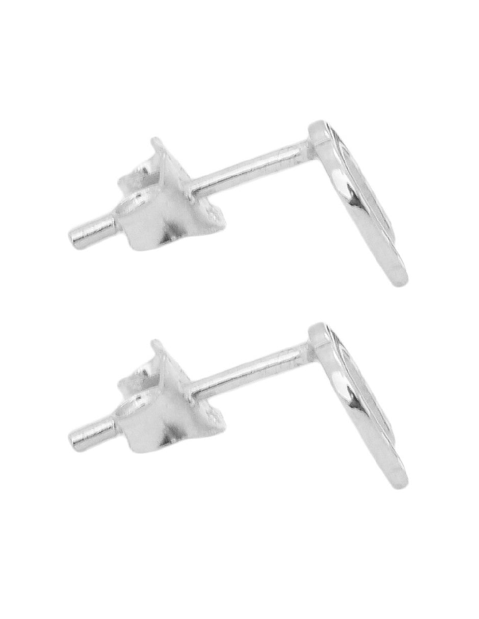 Aretes herradura Asher Plata .925