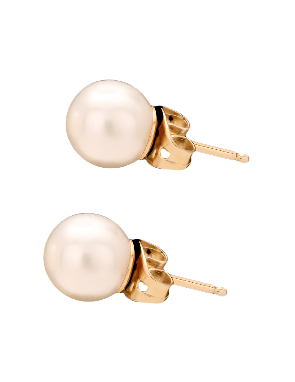 Aretes Perla mini Plata .925