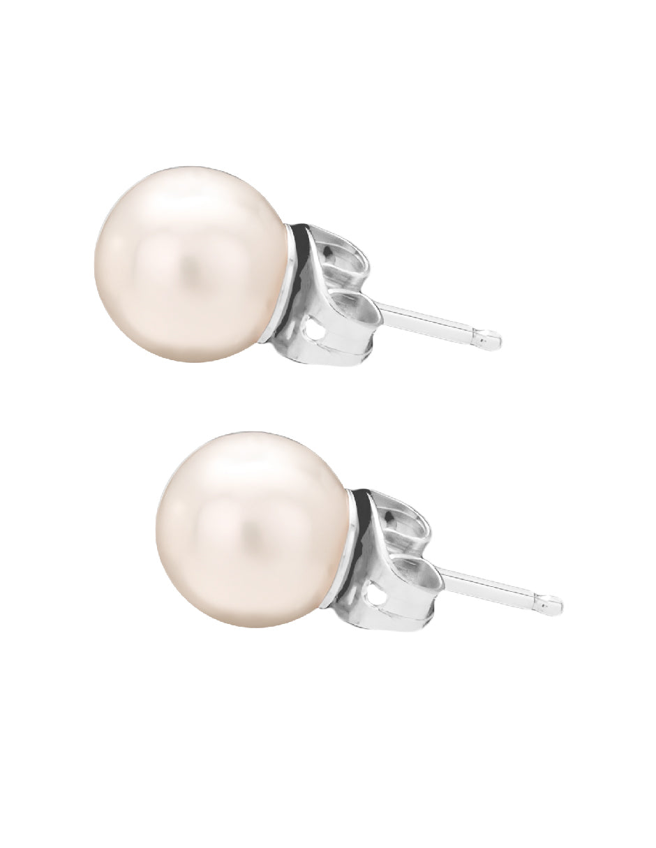Aretes Perla mini Plata .925