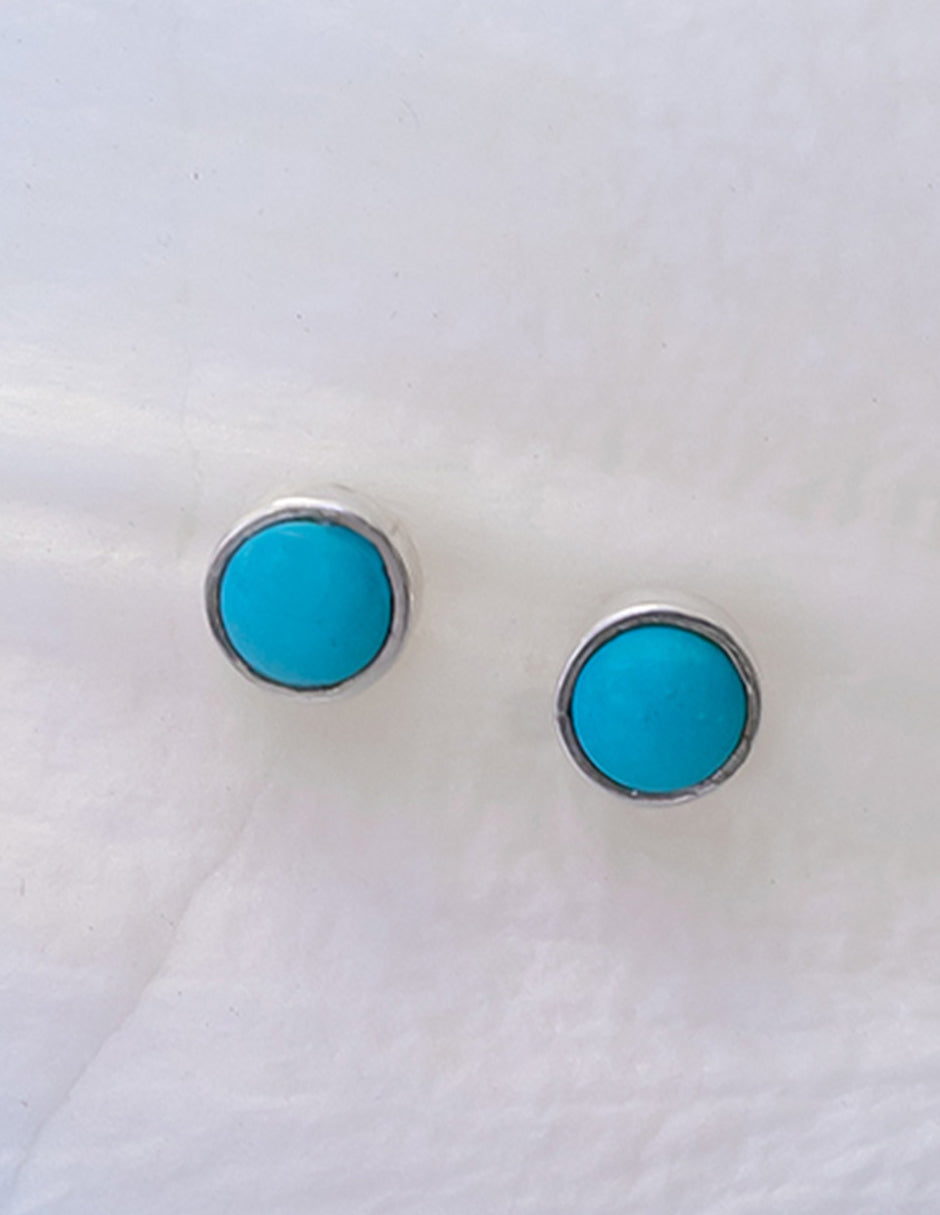 Aretes turquesa Turquoise Plata .925