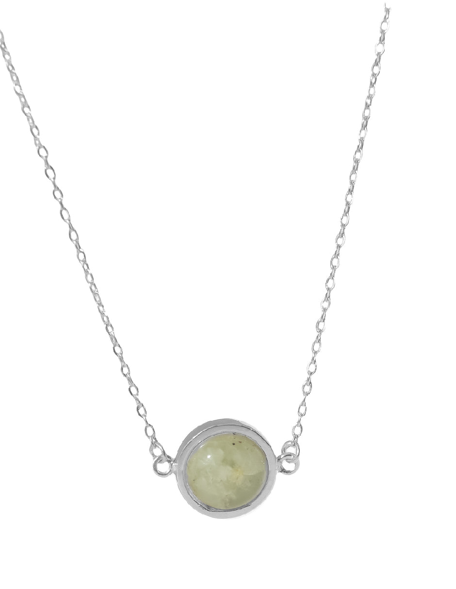 Collar aguamarina Aqua Plata .925