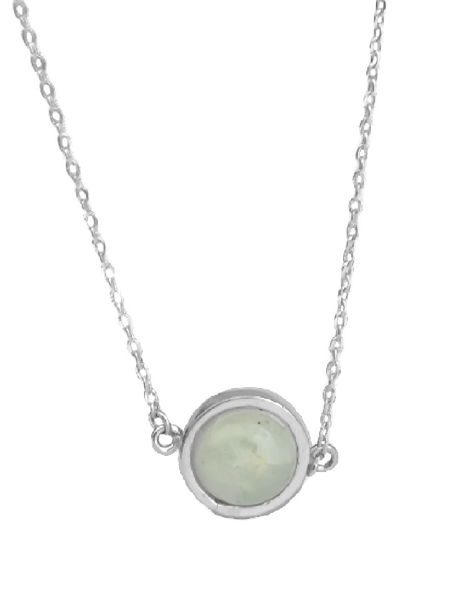 Collar aguamarina Aqua Plata .925