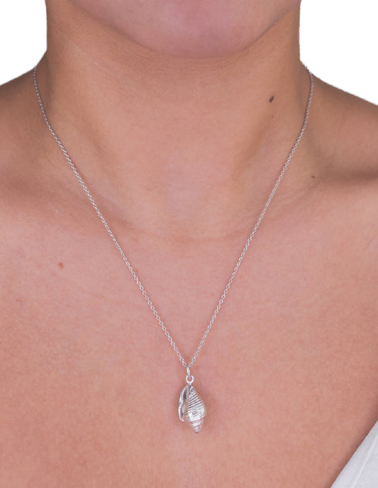 Collar caracol Nerea Plata .925