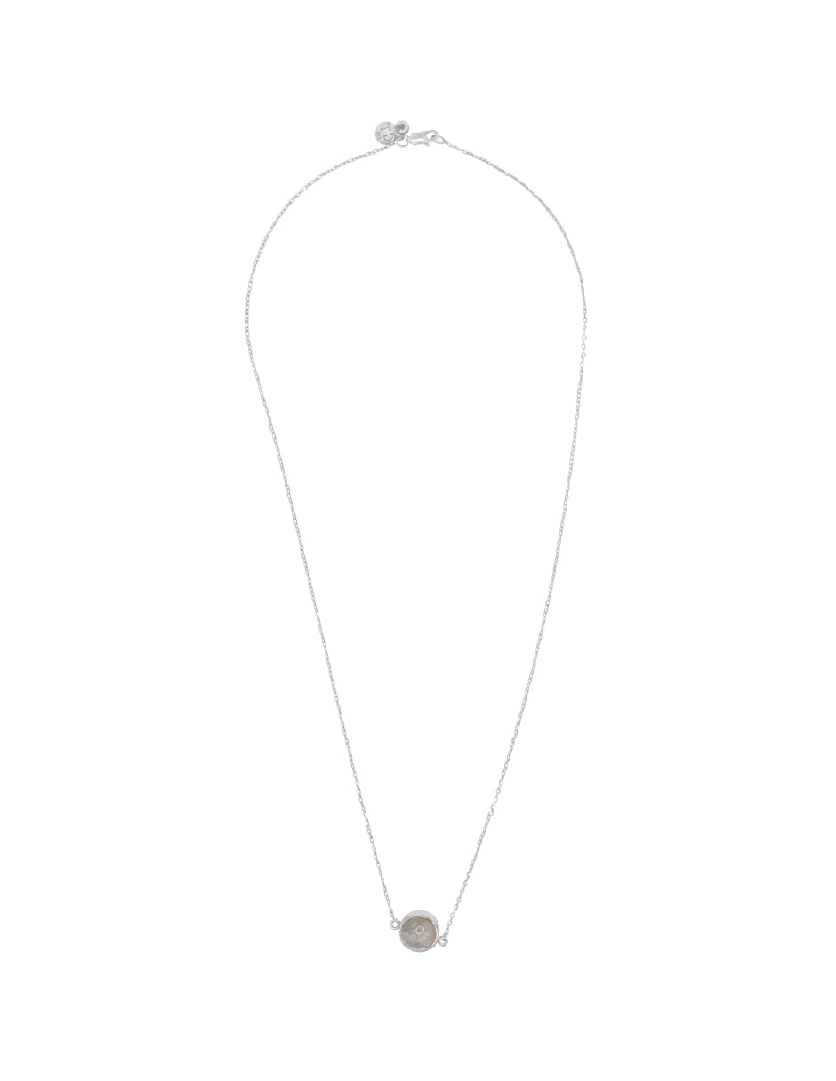 Collar aguamarina Aqua Plata .925