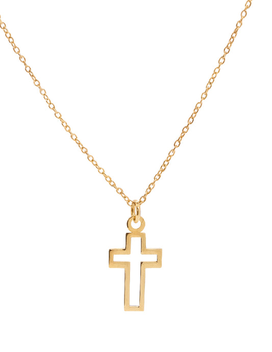 Collar de Cruz Plata .925