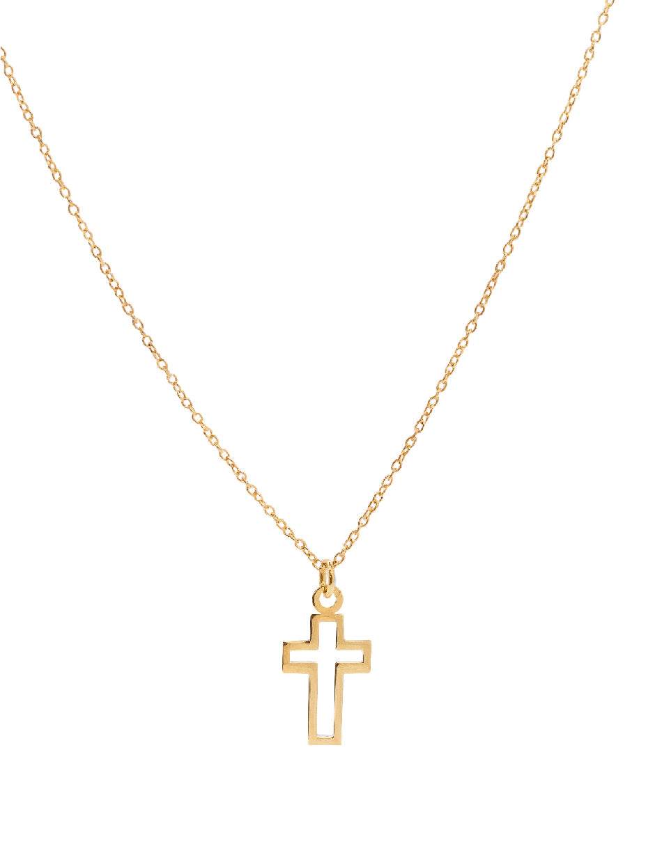 Collar de Cruz Plata .925