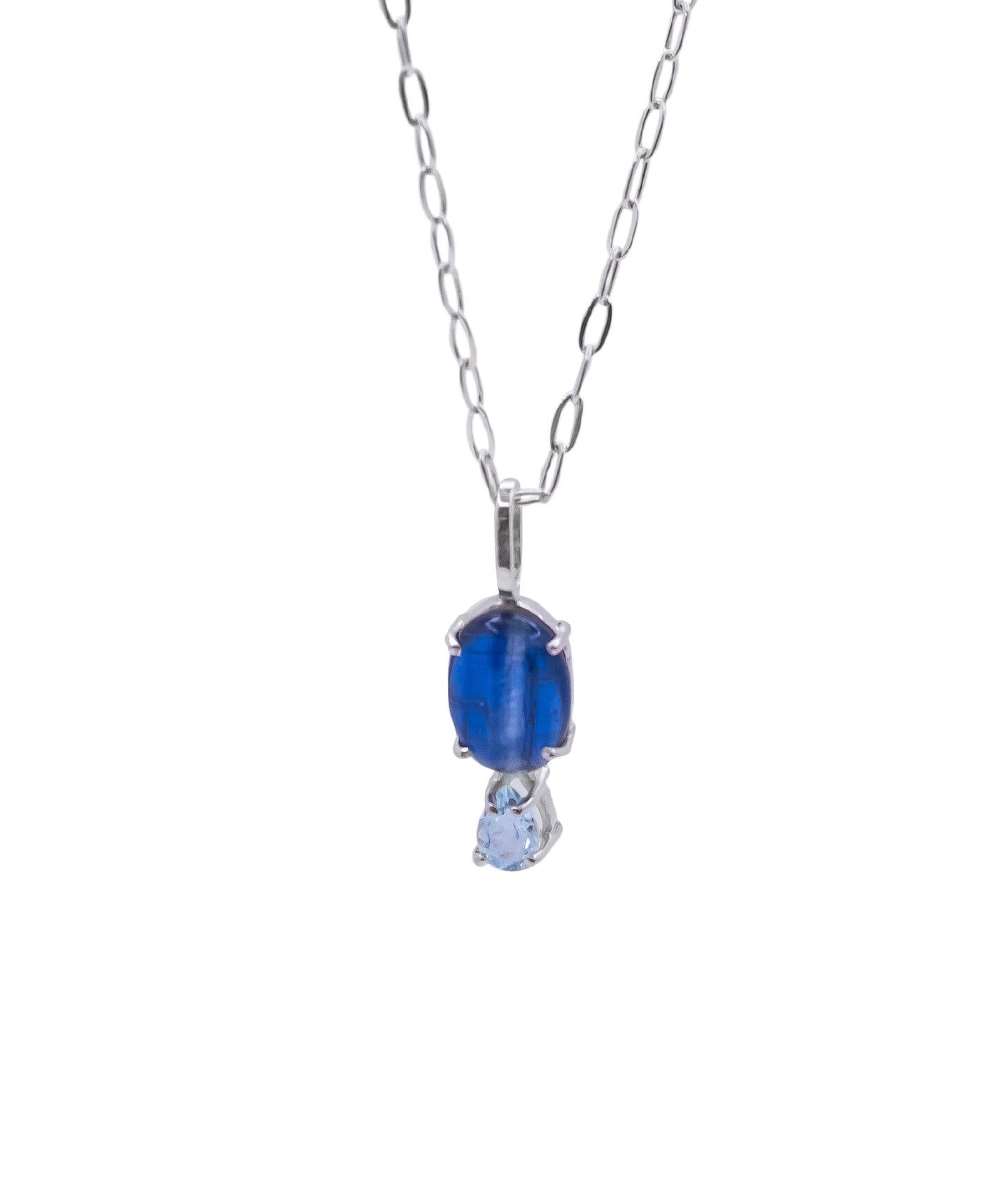 Collar de aguamarina Etérea Plata .925