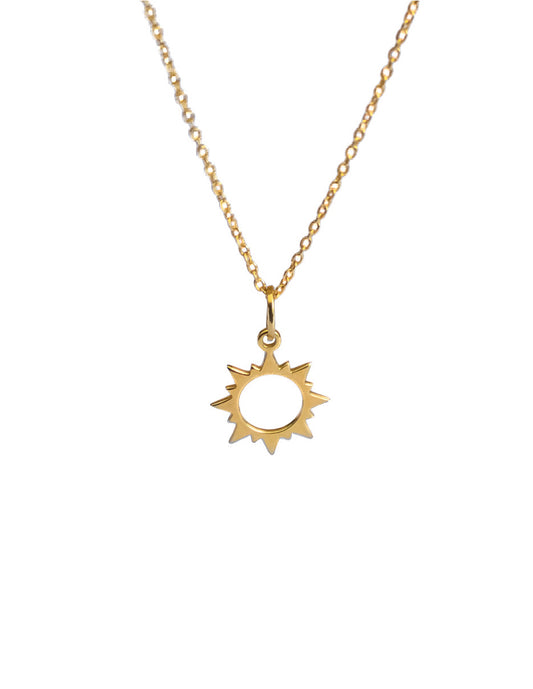 Collar Sol Plata .925