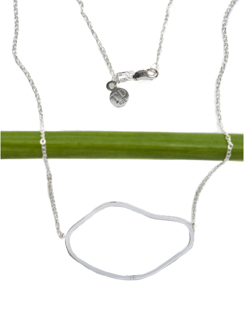 Collar orgánico Aldora Plata .925