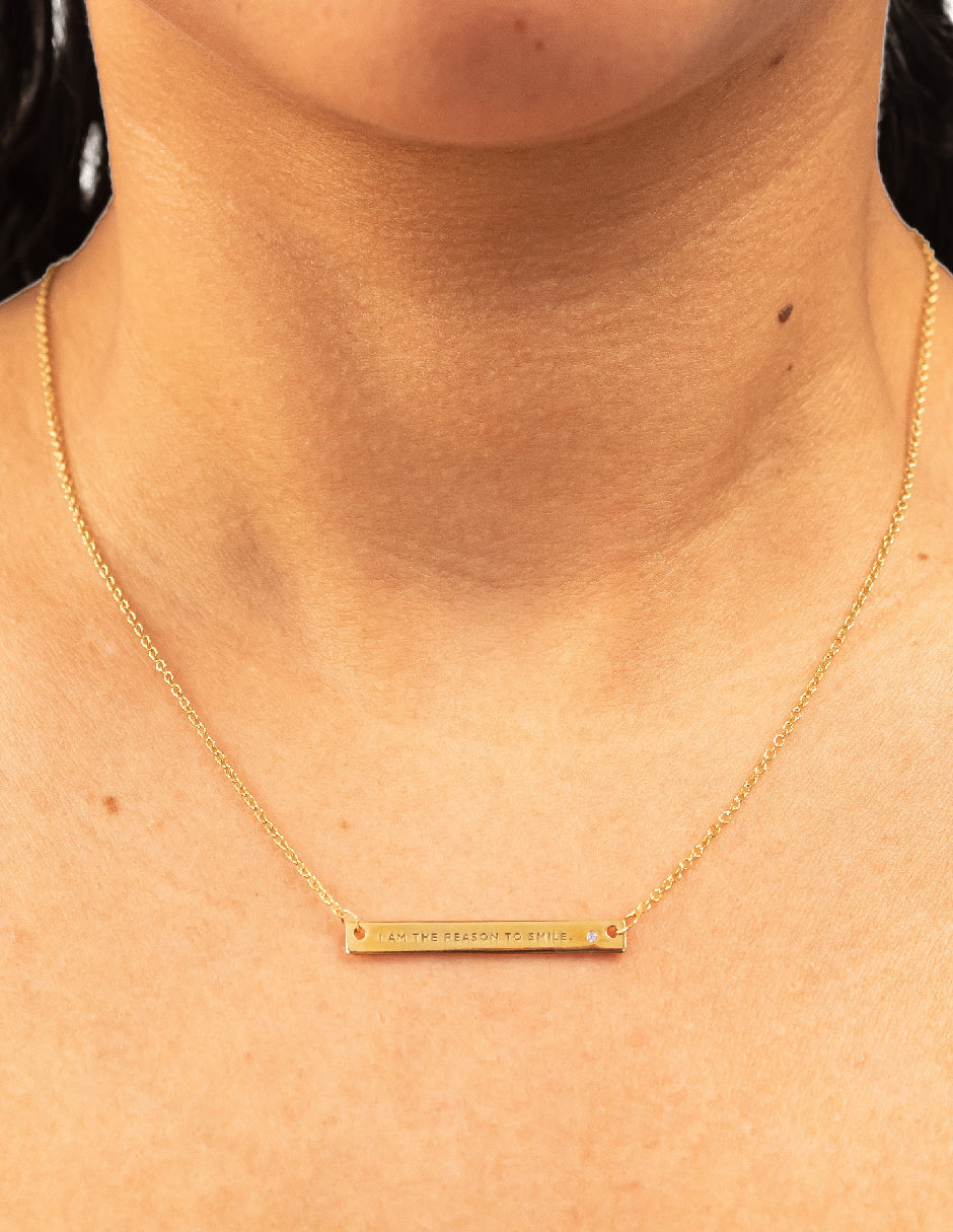 Collar frase empoderamiento Salma Plata .925