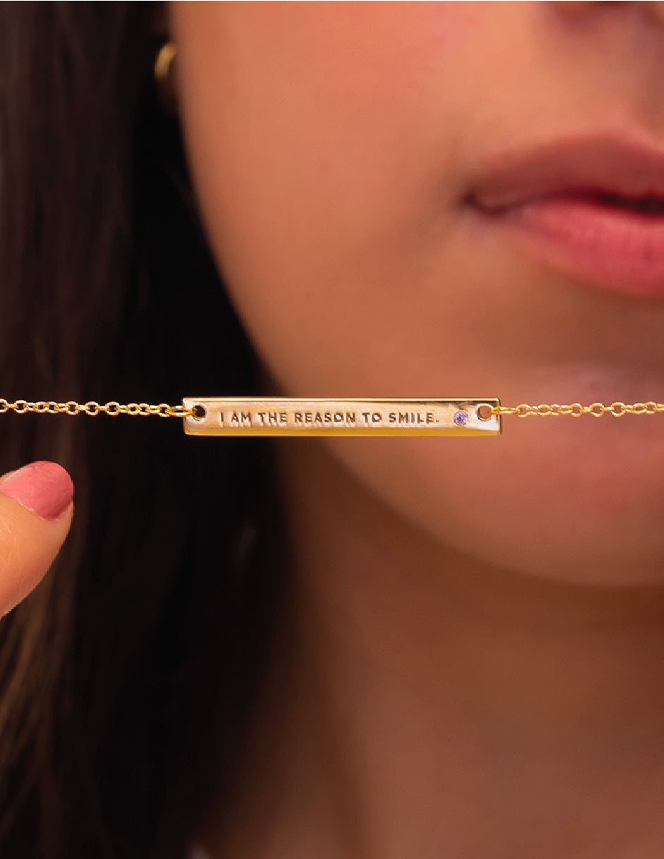 Collar frase empoderamiento Salma Plata .925