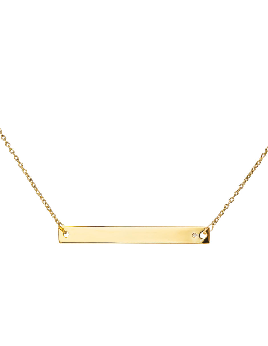 Collar frase empoderamiento Salma Plata .925