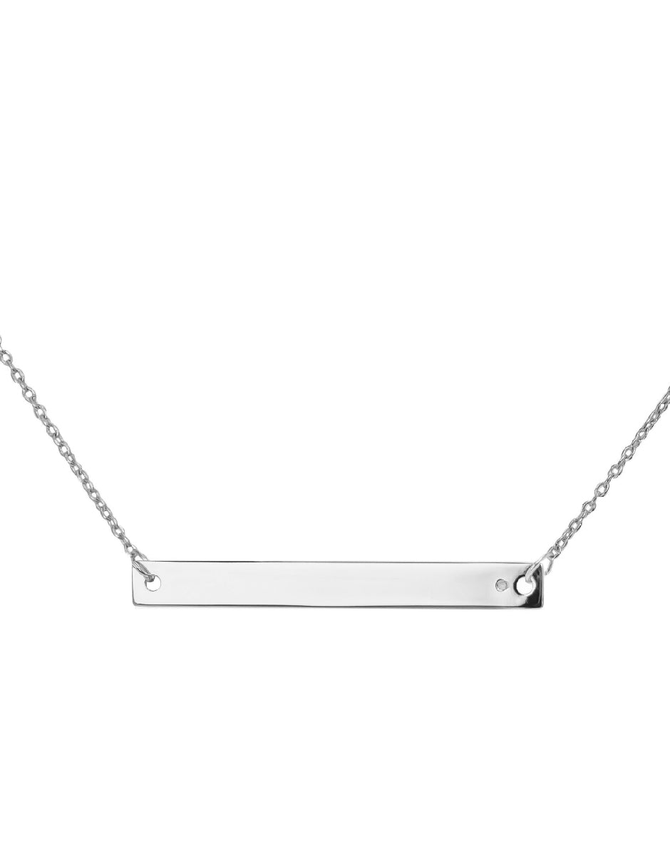 Collar frase empoderamiento Salma Plata .925