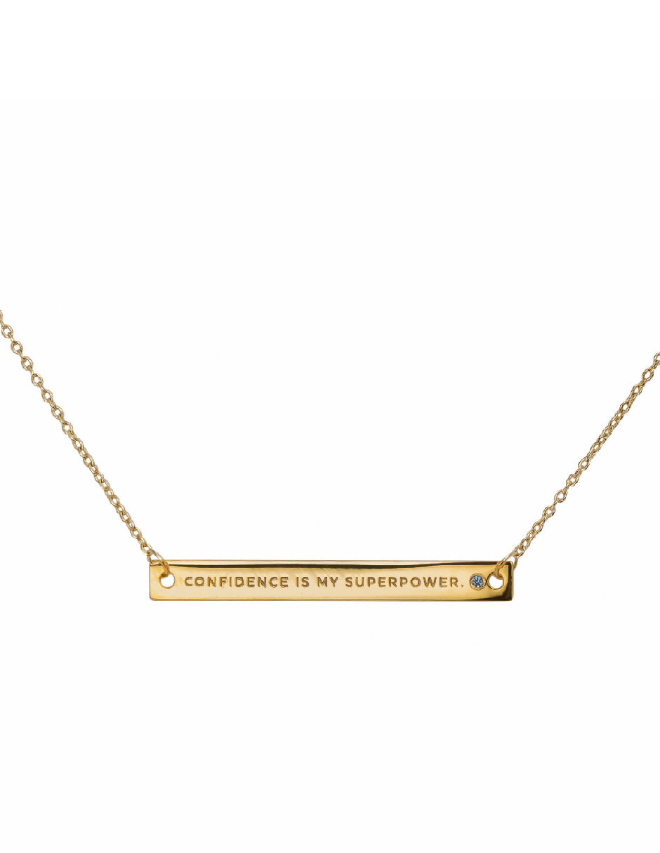 Collar frase empoderamiento Salma Plata .925