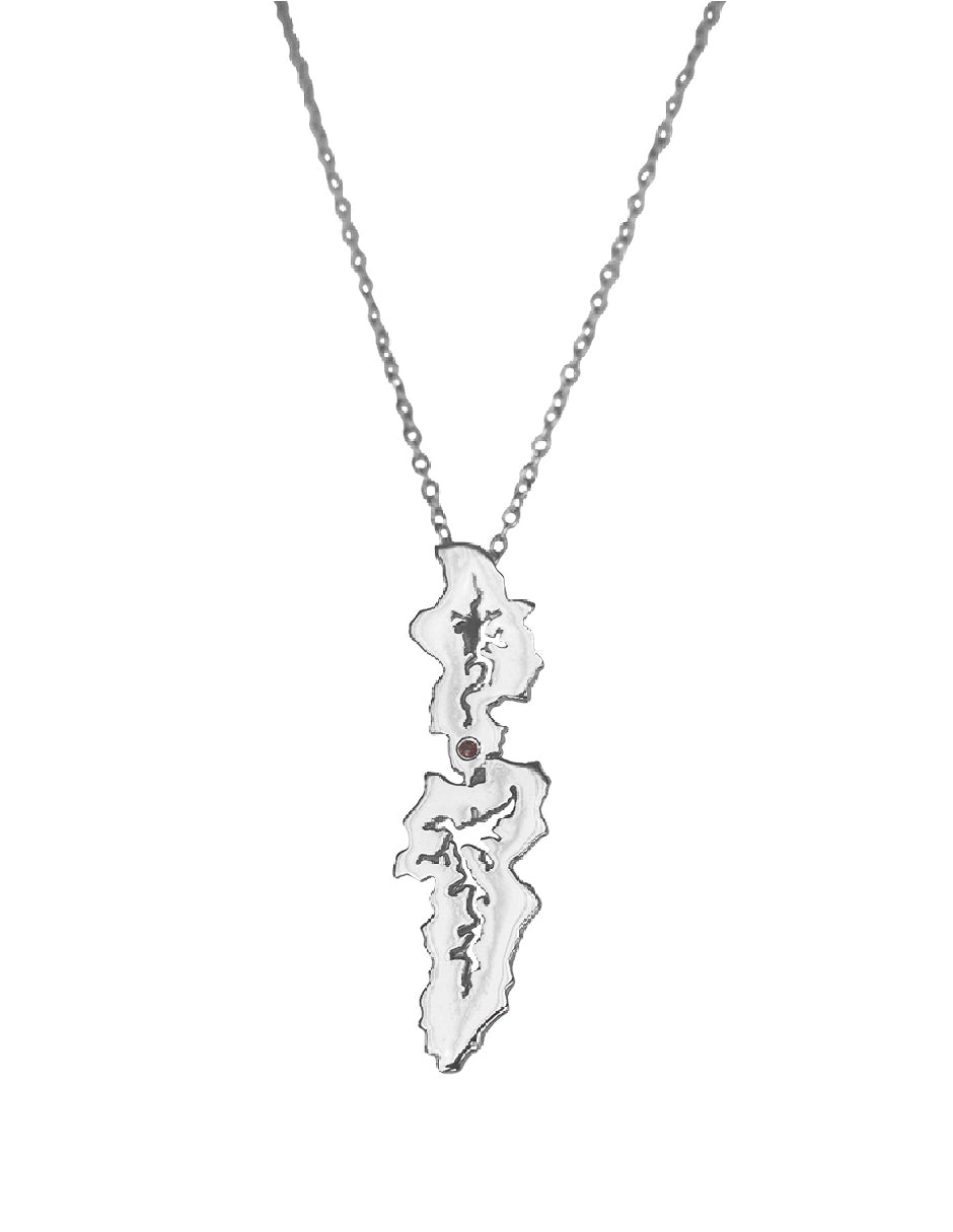 Collar grietas Greta Plata .925