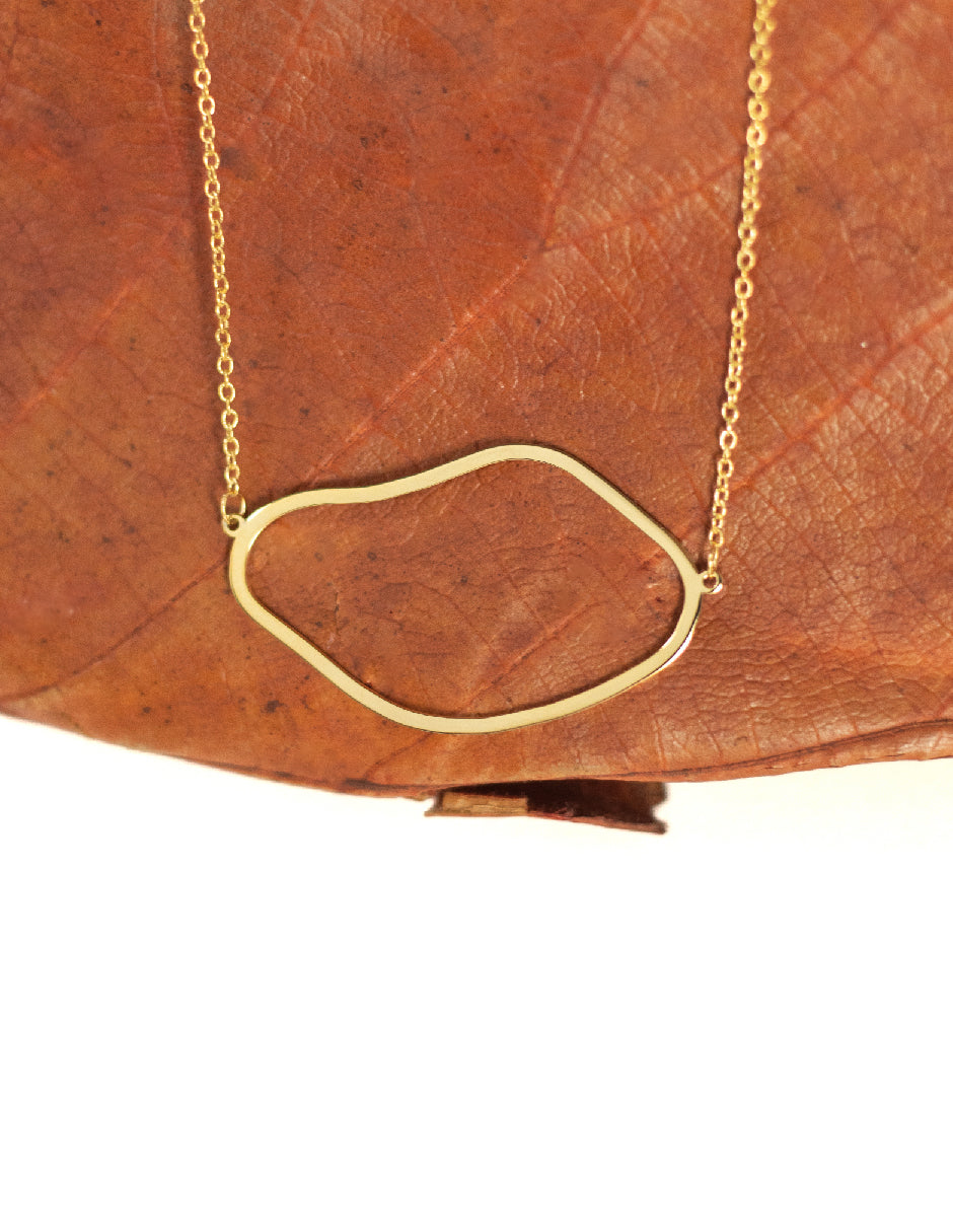 Collar orgánico Aldora Plata .925