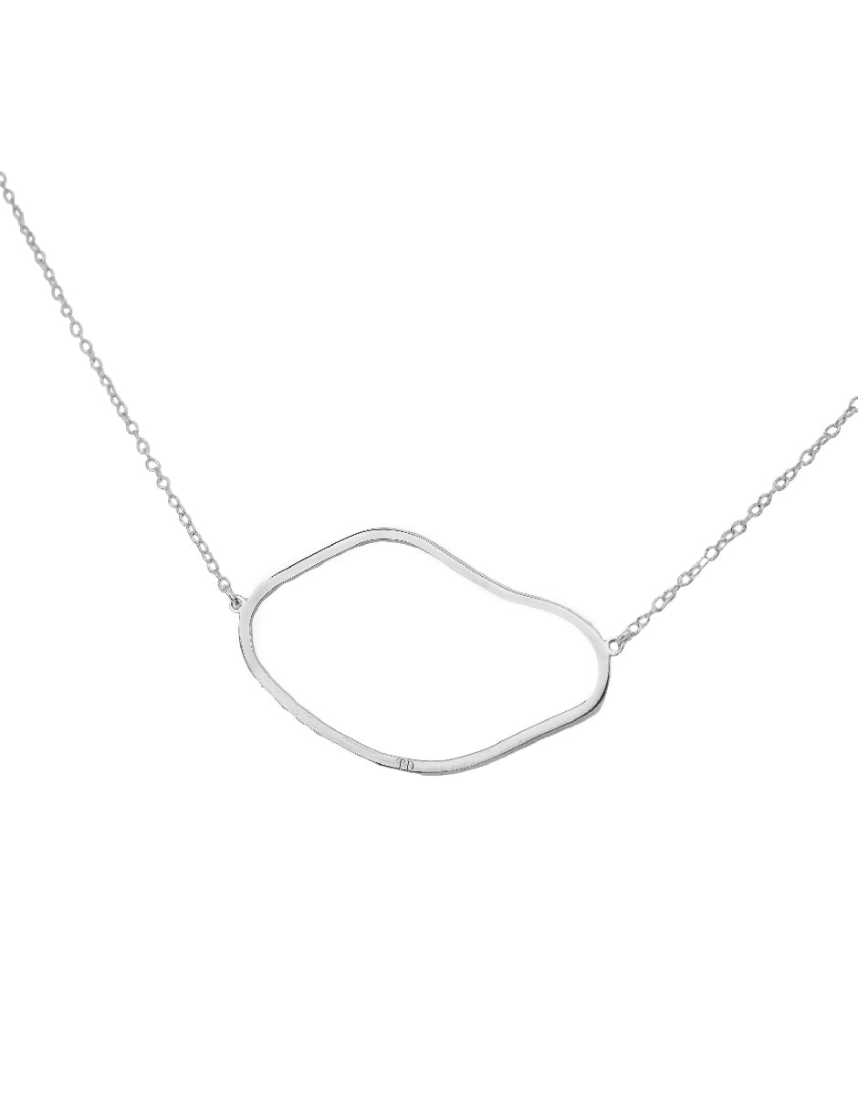 Collar orgánico Aldora Plata .925