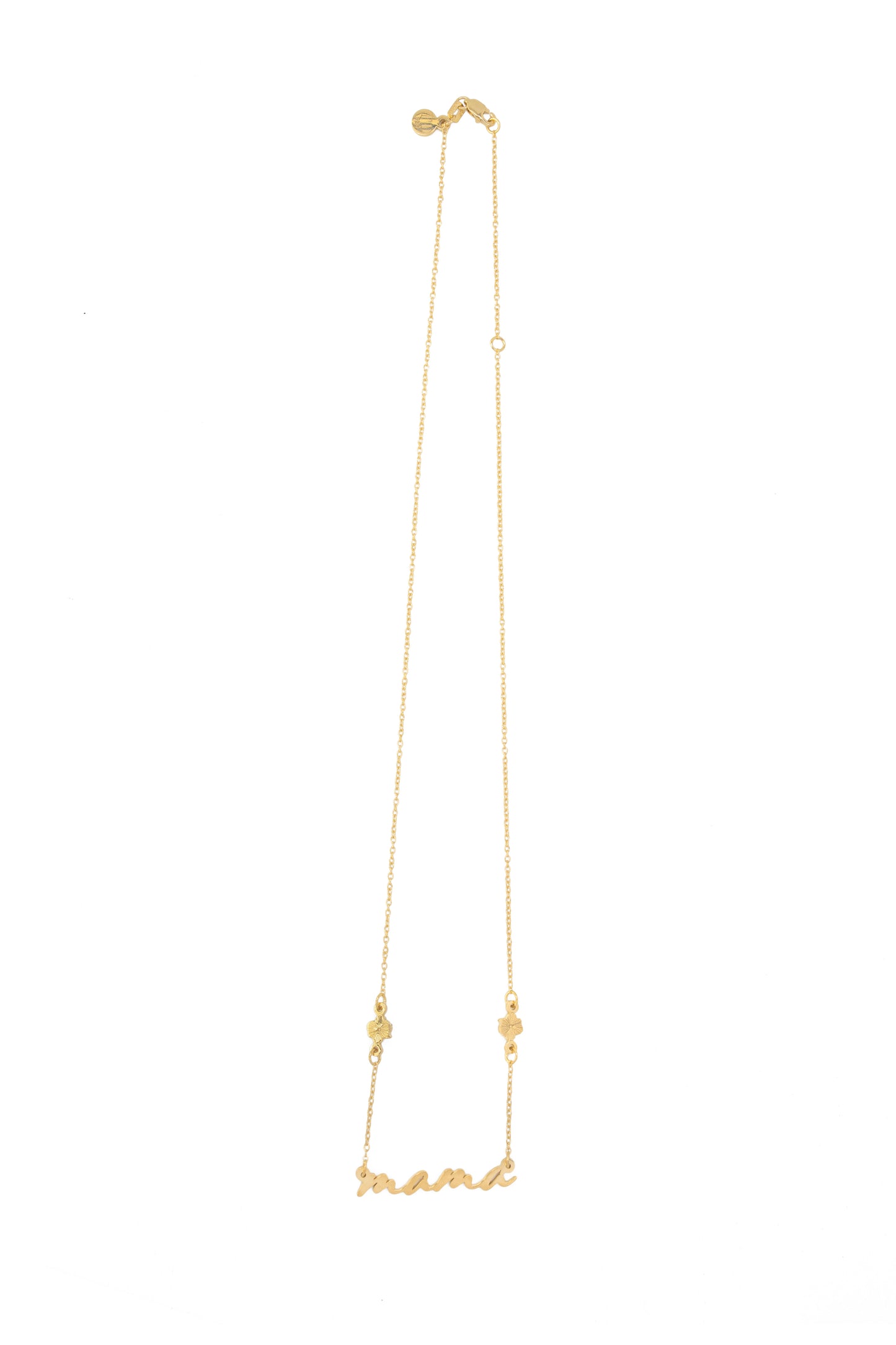 Collar Especial para mamá con flores en plata .925