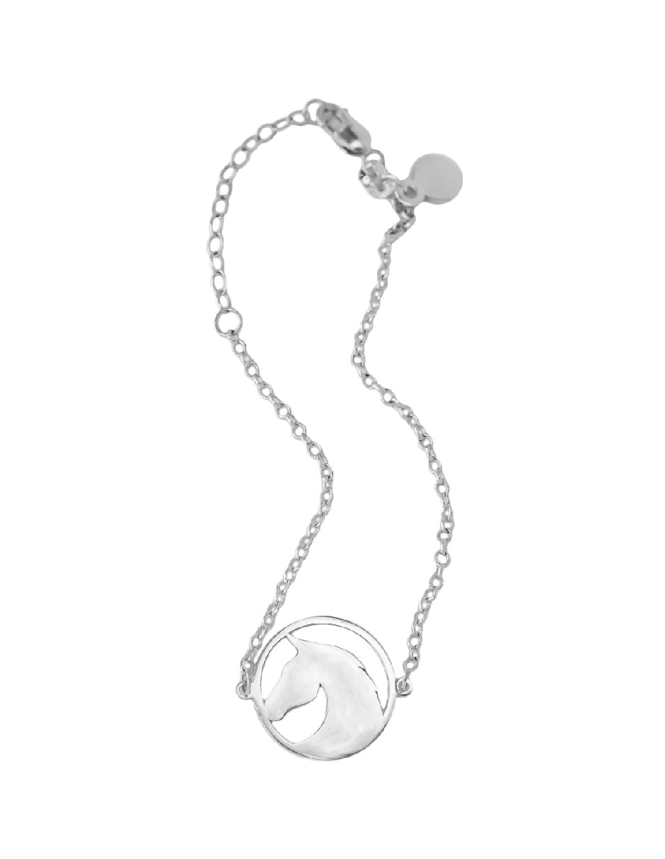 Pulsera caballo Dakota Plata .925