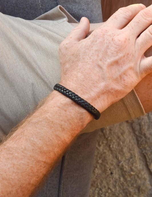 Pulsera de cuero sustentable premium Clásica