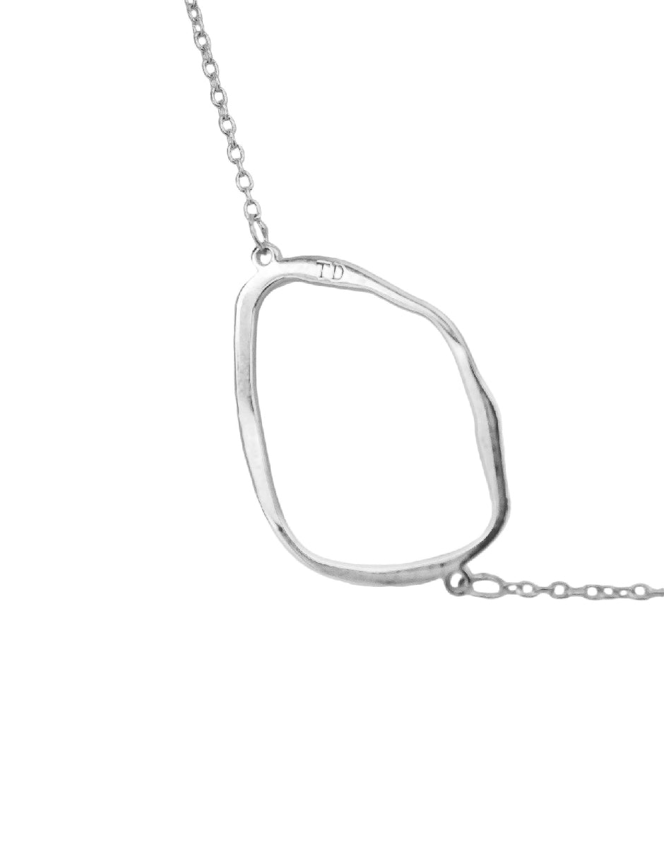 Pulsera orgánica Aldora Plata .925