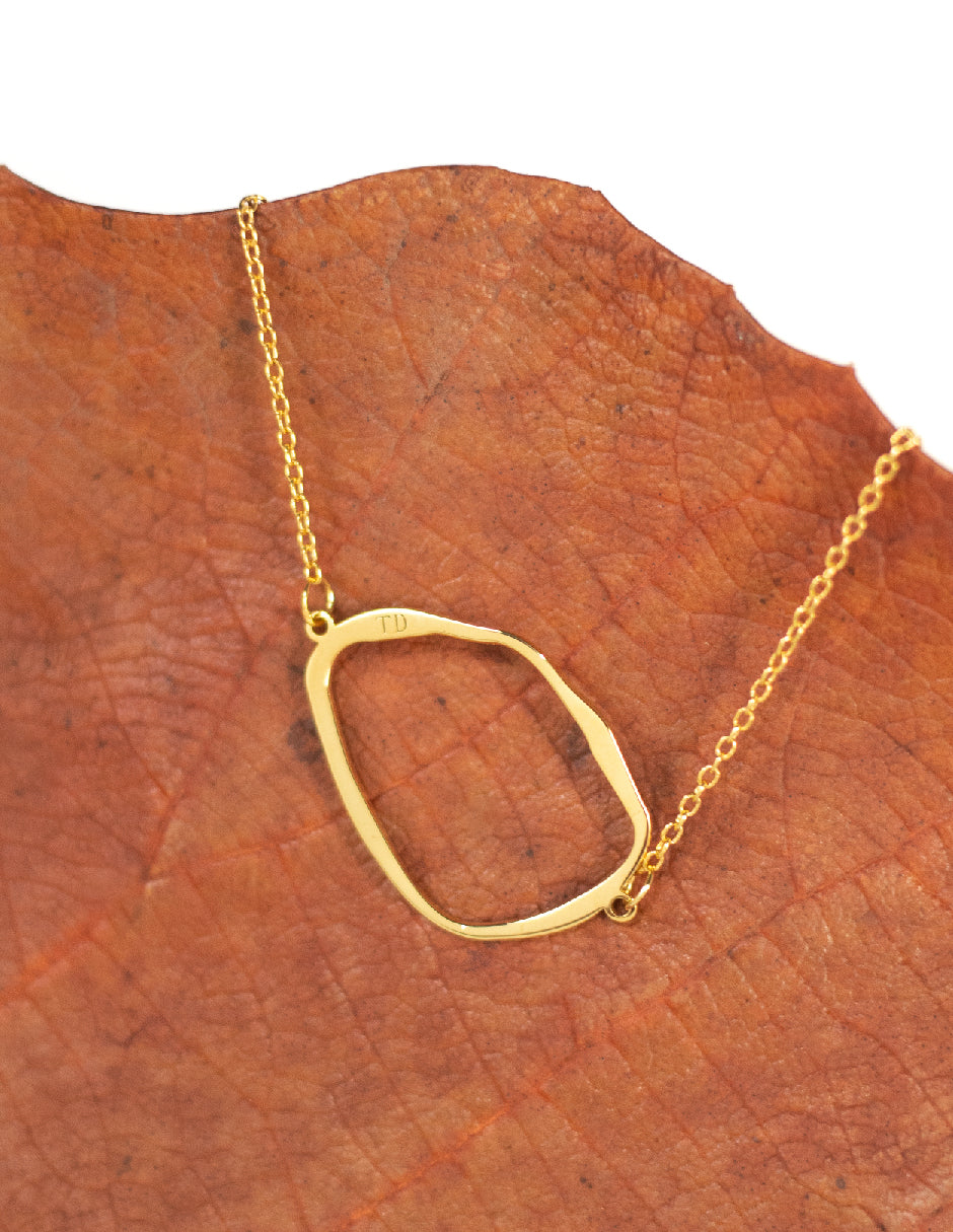 Pulsera orgánica Aldora Plata .925