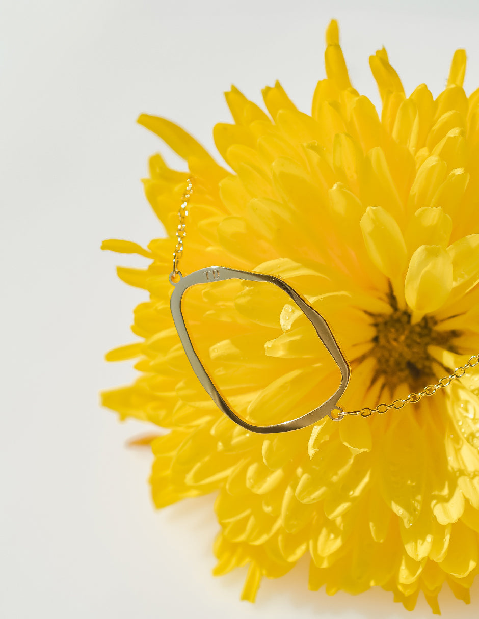 Pulsera orgánica Aldora Plata .925