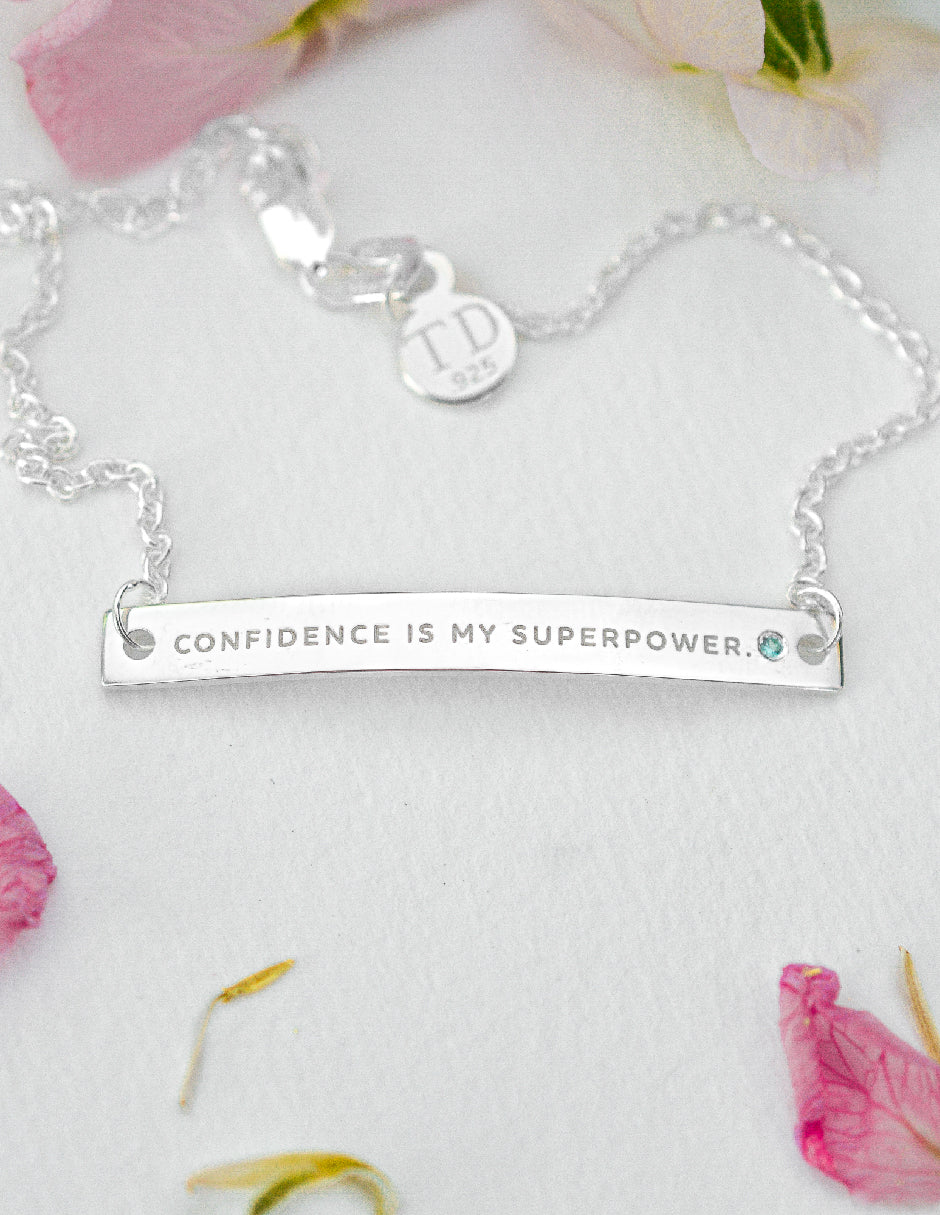 Pulsera frase empoderamiento Plata .925 Salma