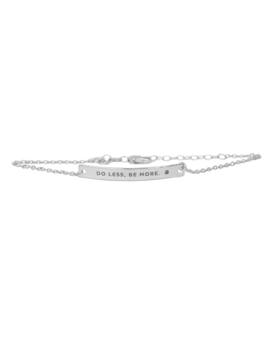 Pulsera frase empoderamiento Plata .925 Salma