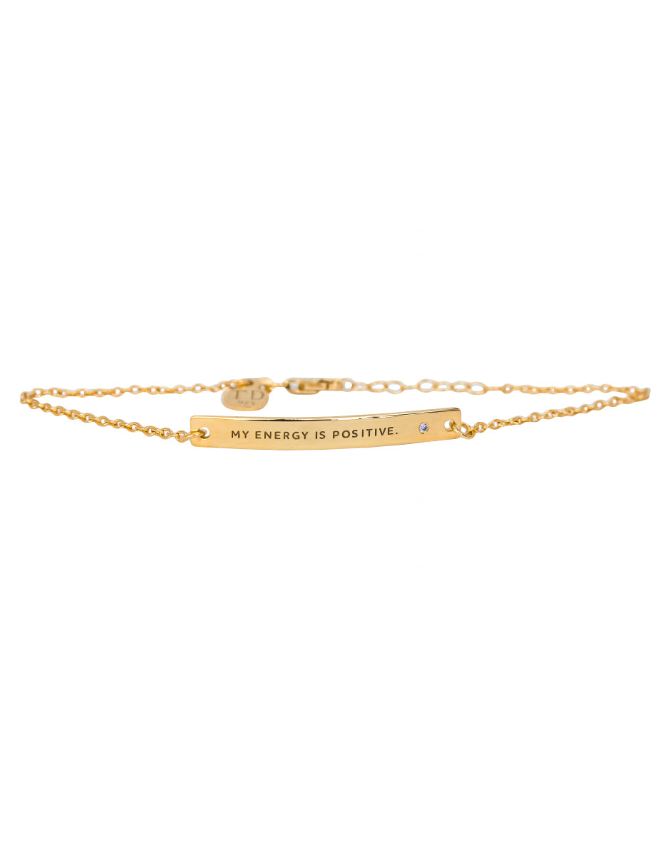 Pulsera frase empoderamiento Plata .925 Salma