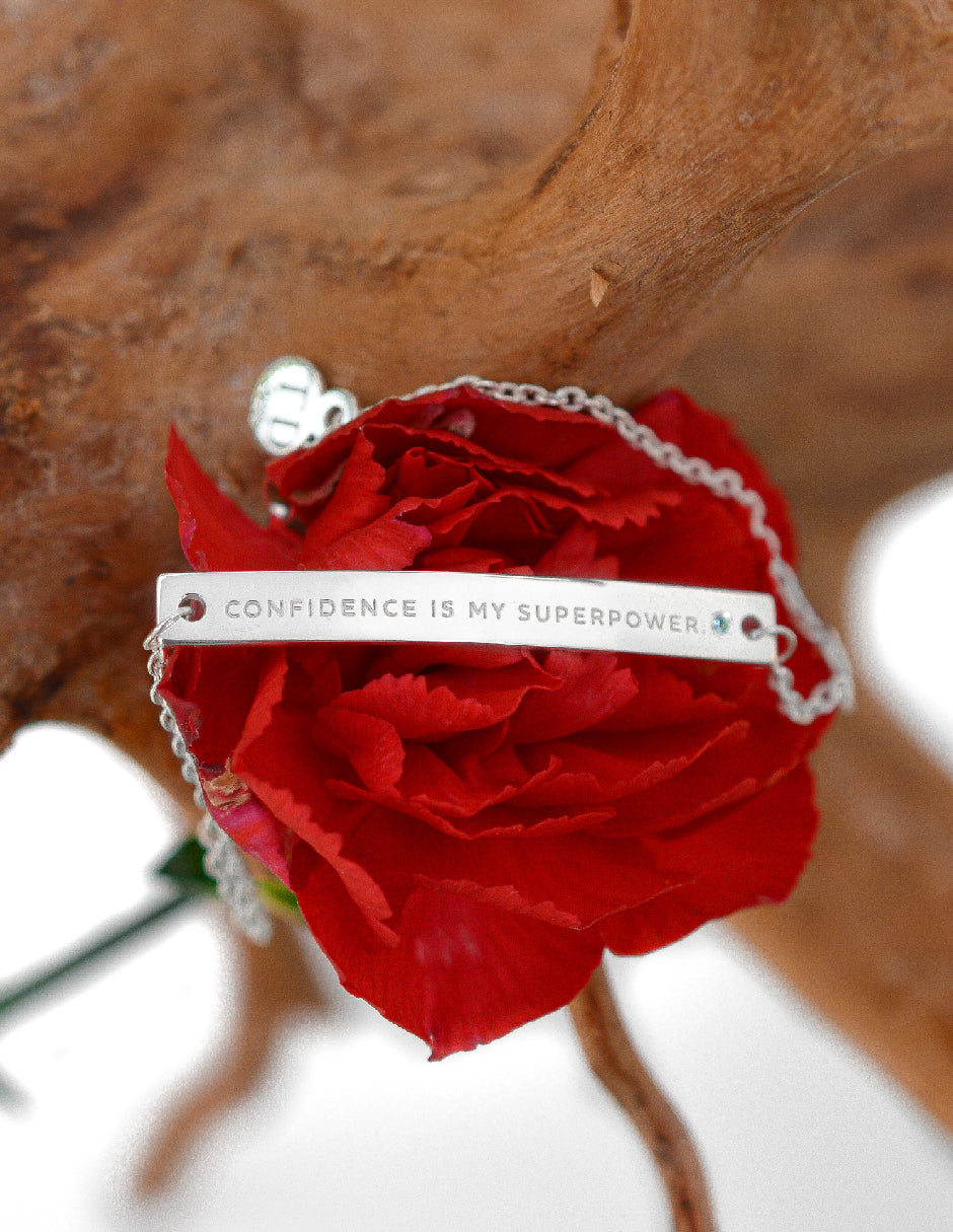 Pulsera frase empoderamiento Plata .925 Salma